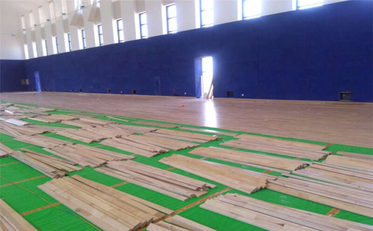 湖北硬木企口體育木地板哪家便宜