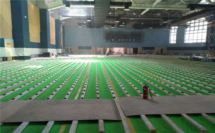 沈陽(yáng)體育木地板施工