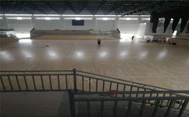 寧夏體育木地板施工方案