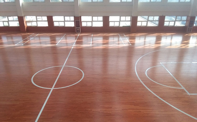 河北體育場(chǎng)地板打磨翻新