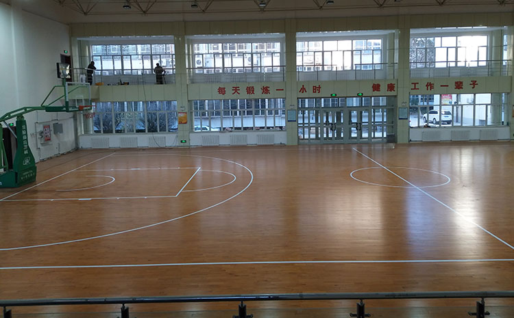 海口企口體育木地板廠商